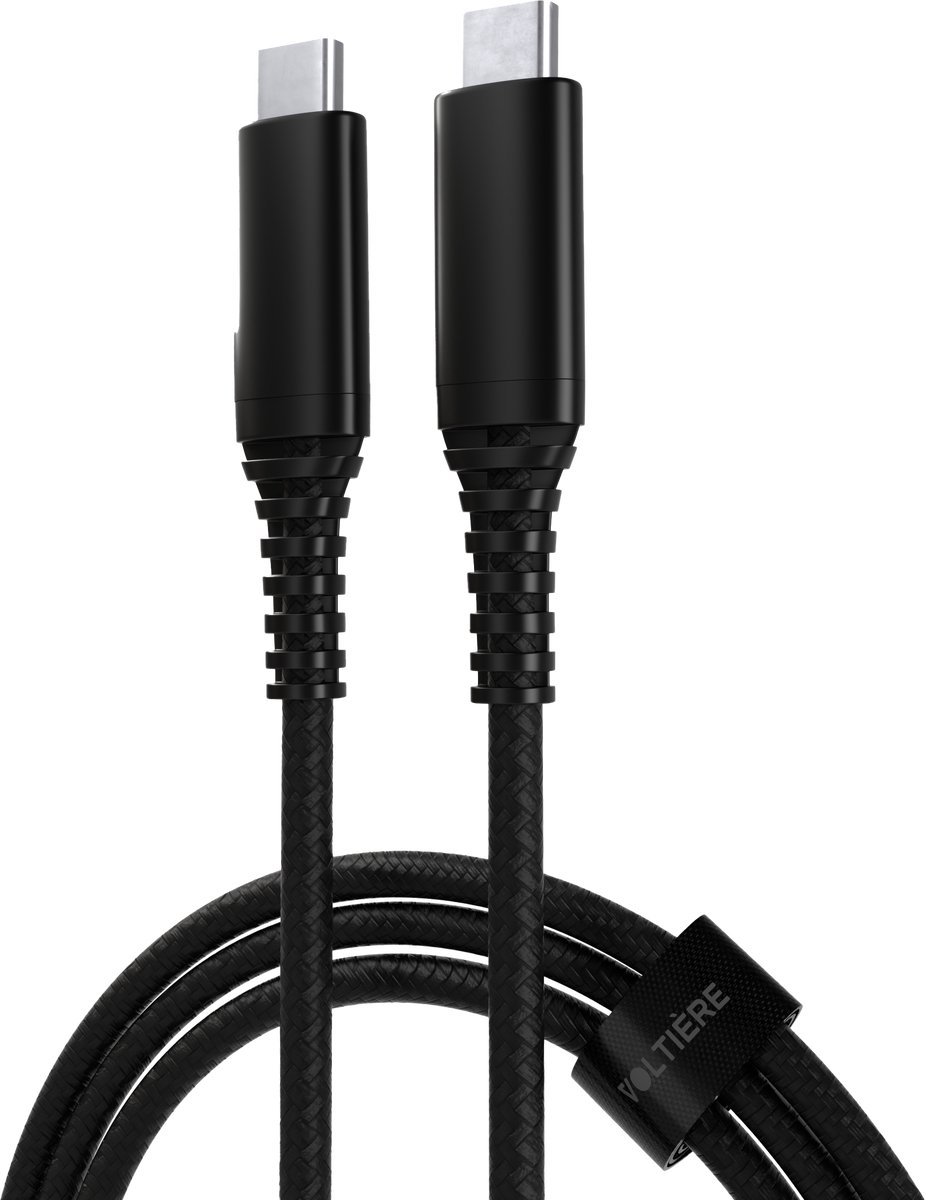 Voltière USB C Kabel - USB C naar USB C Kabel - 2 meter - Snellader 60W