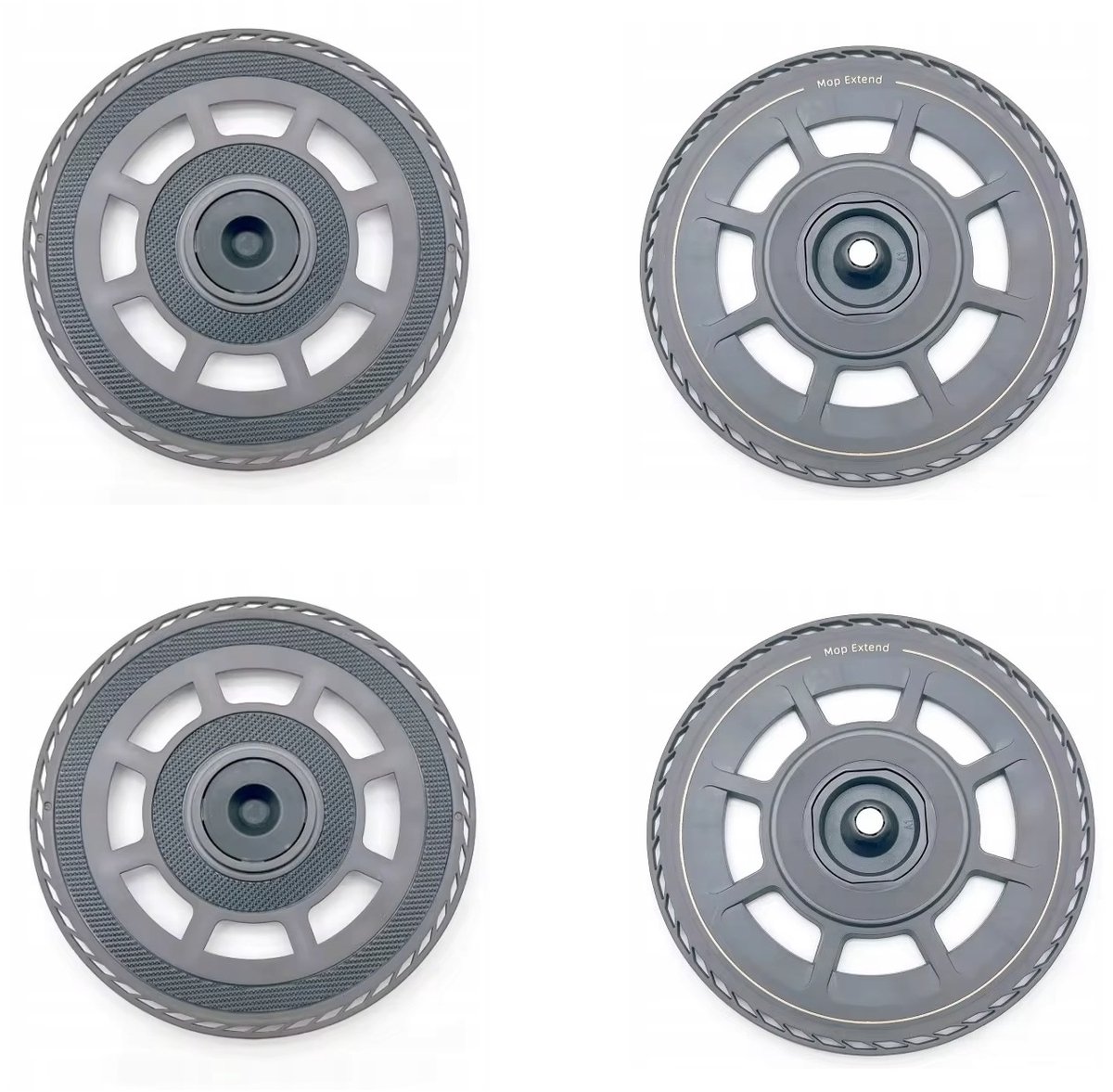 2 x Mop pad houder tray ( mop - opzetstuk ) voor Dreame X50 / X50 Ultra / X50 Ultra Complete / X50 Master / L40s pro ultra / L50 / MOVA / V50