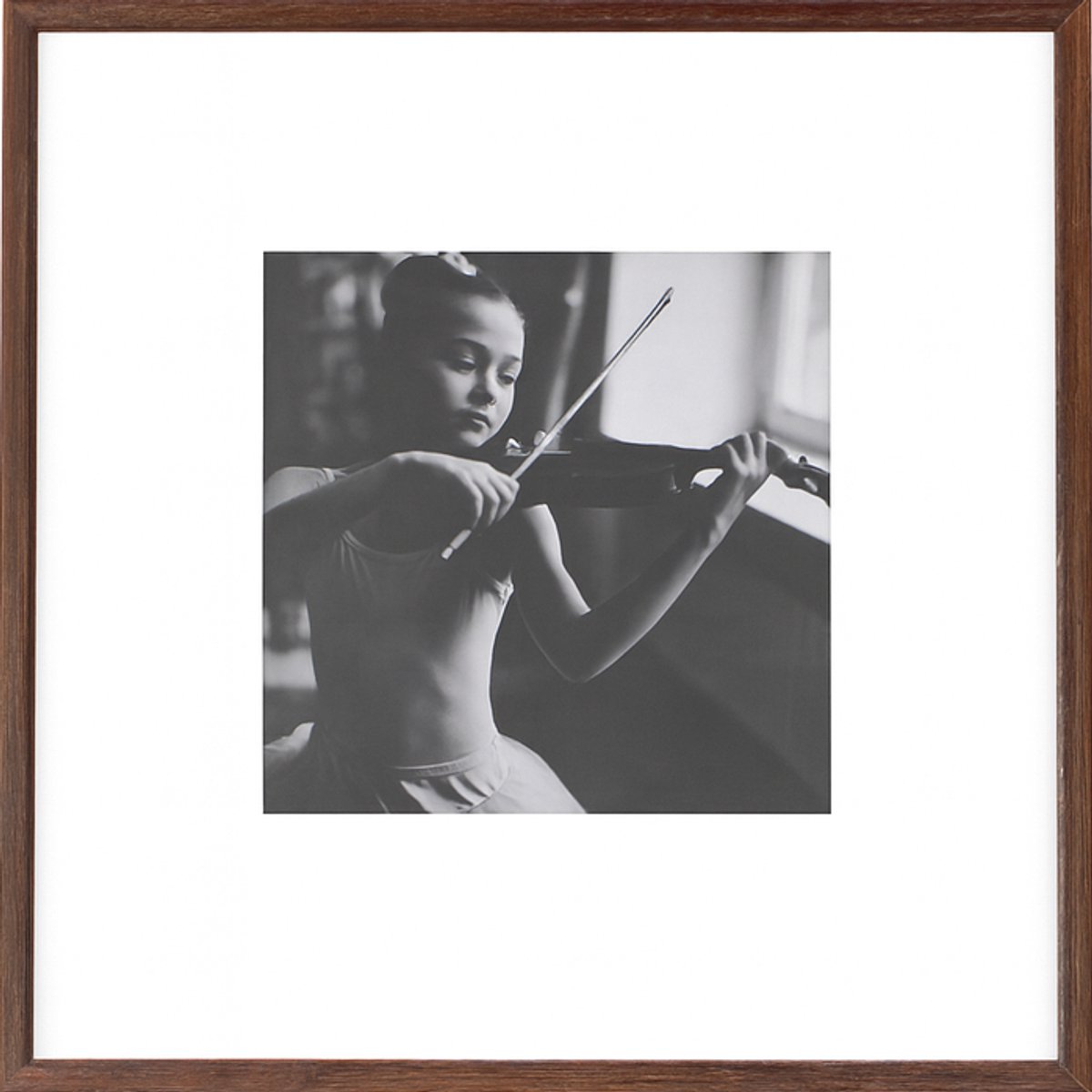 Fotolijst - Henzo - Viola - Fotomaat 50x50 cm - Donkerbruin