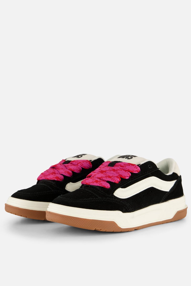 Vans Hylane Lace Sneakers Suede Zwart