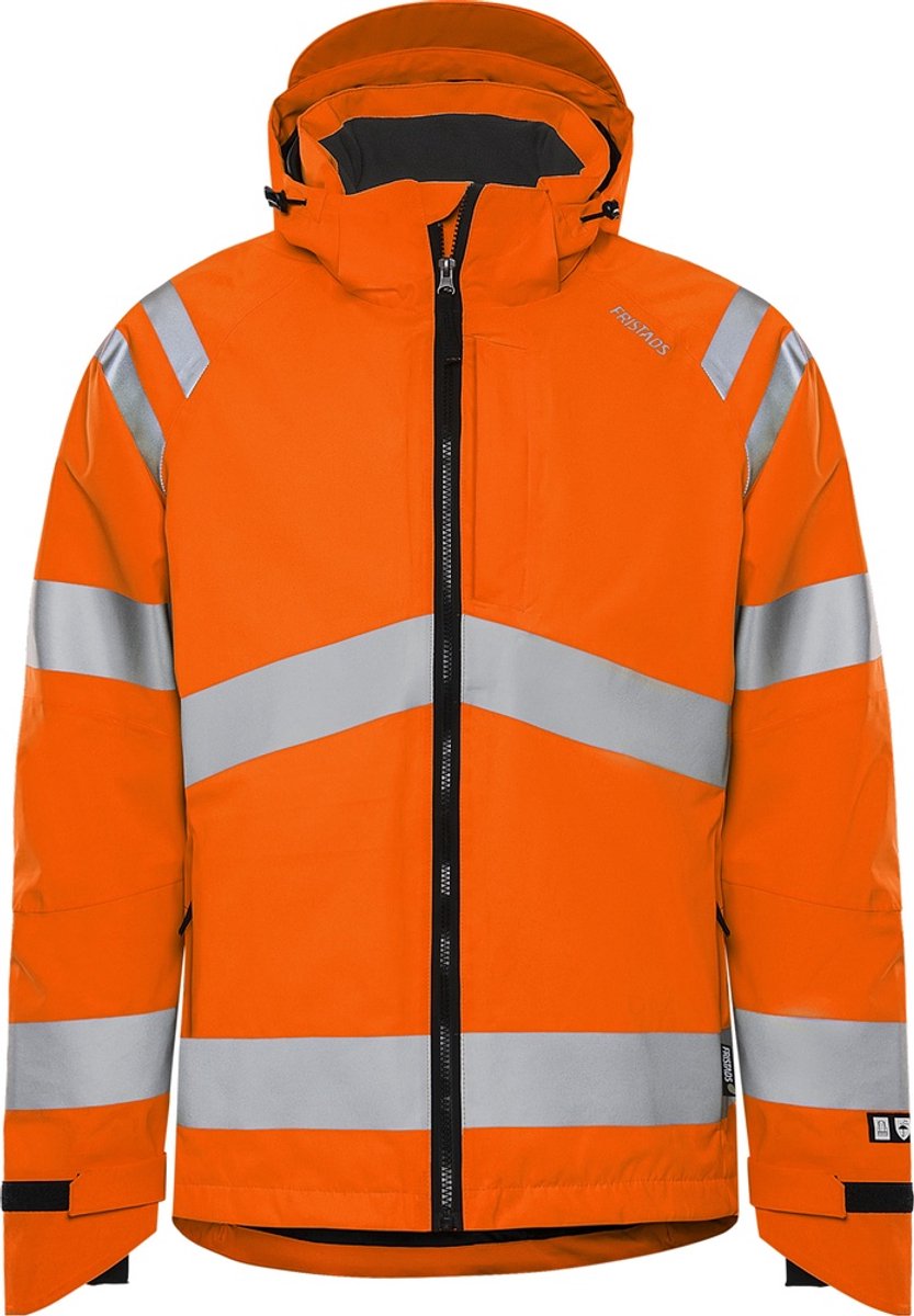 Fristads Hogezichtbaarheids shelljack klasse 3 4680 GLPS Hi-Vis Oranje