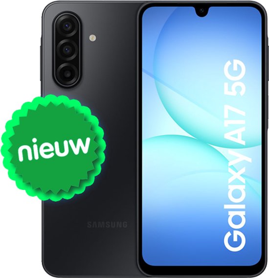 Samsung Galaxy A17 2025 Nieuw Model | 5G | 128GB - Zwart | Dual SIM