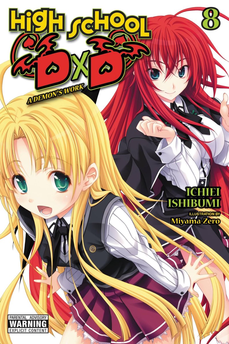 Omslag van High School DxD (light novel) 8 - High School DxD, Vol. 8 (light novel)