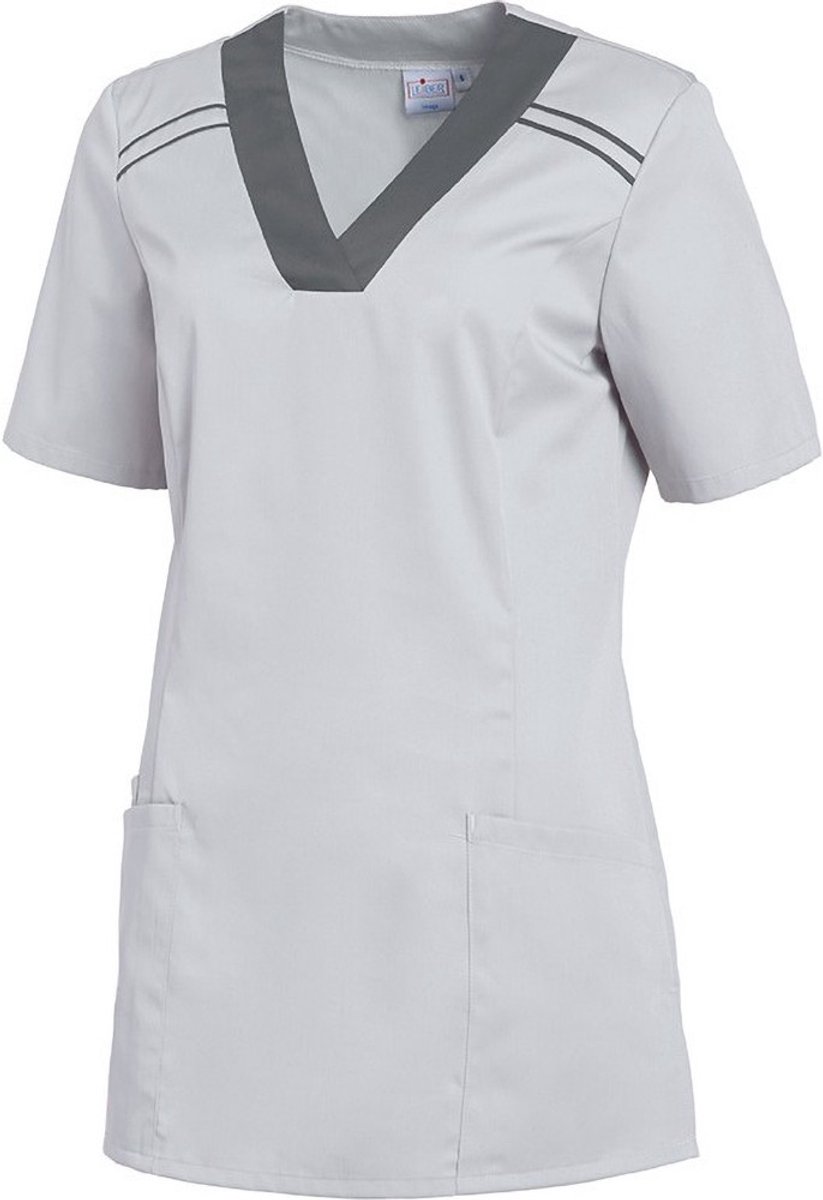 Leiber Damen Schlupfkasack 08-2798/2938 Silbergrau/Anthrazit-M