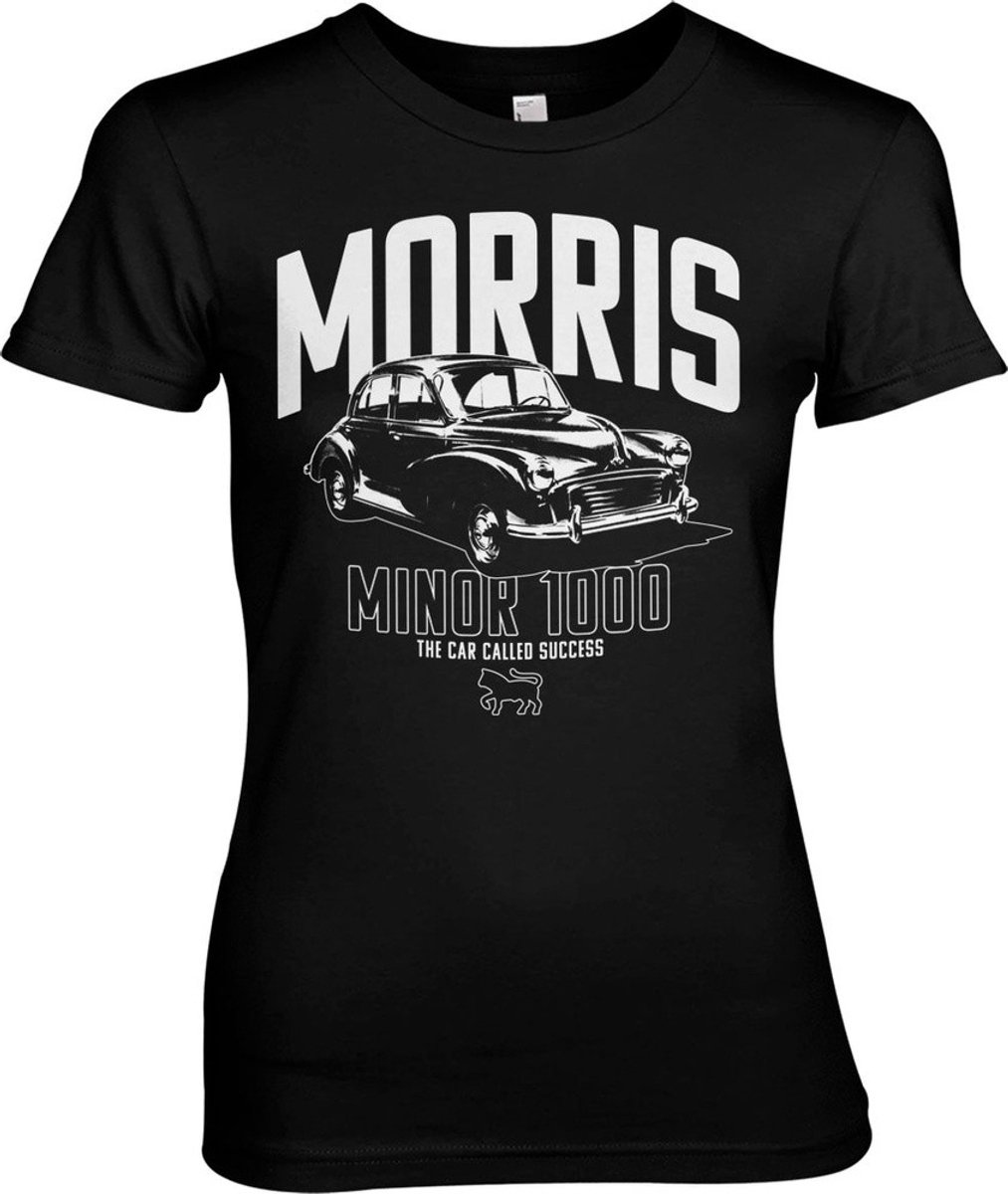 Morris Minor 1000 Girly Tee Damen T-Shirt Black-L