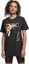 Tshirt Urban Classics pour femmes - S- Tupac Me Against The World Cover Zwart