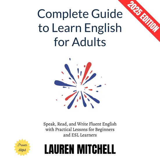 Complete Guide to Learn English for Adults: - cover
