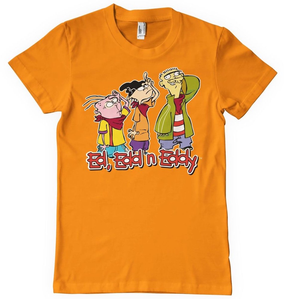 Cartoon Network Ed, Edd n Eddy T-Shirt WB-1-EEE001-DTF920 Orange-XL