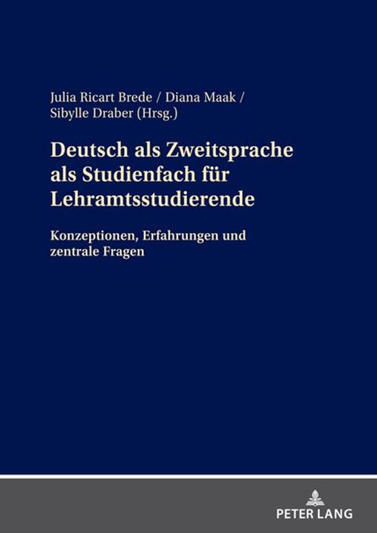 Deutsch als Zweitsprache als Studienfach fuer Lehramtsstudie ... - cover