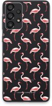 Case Company® - Coque Samsung Galaxy A33 5G - Flamingo - Coque souple pour téléphone - Protection tous côtés et bord d'écran