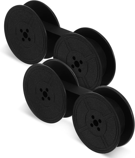 Lot de 2 rubans encreurs pour machine à écrire Classique et vintage. Ruban universel pour machine à écrire. Facile à utiliser. Convient pour le bureau. Compatible avec les modèles classiques. Ruban encreur adapté aux prescripteurs.