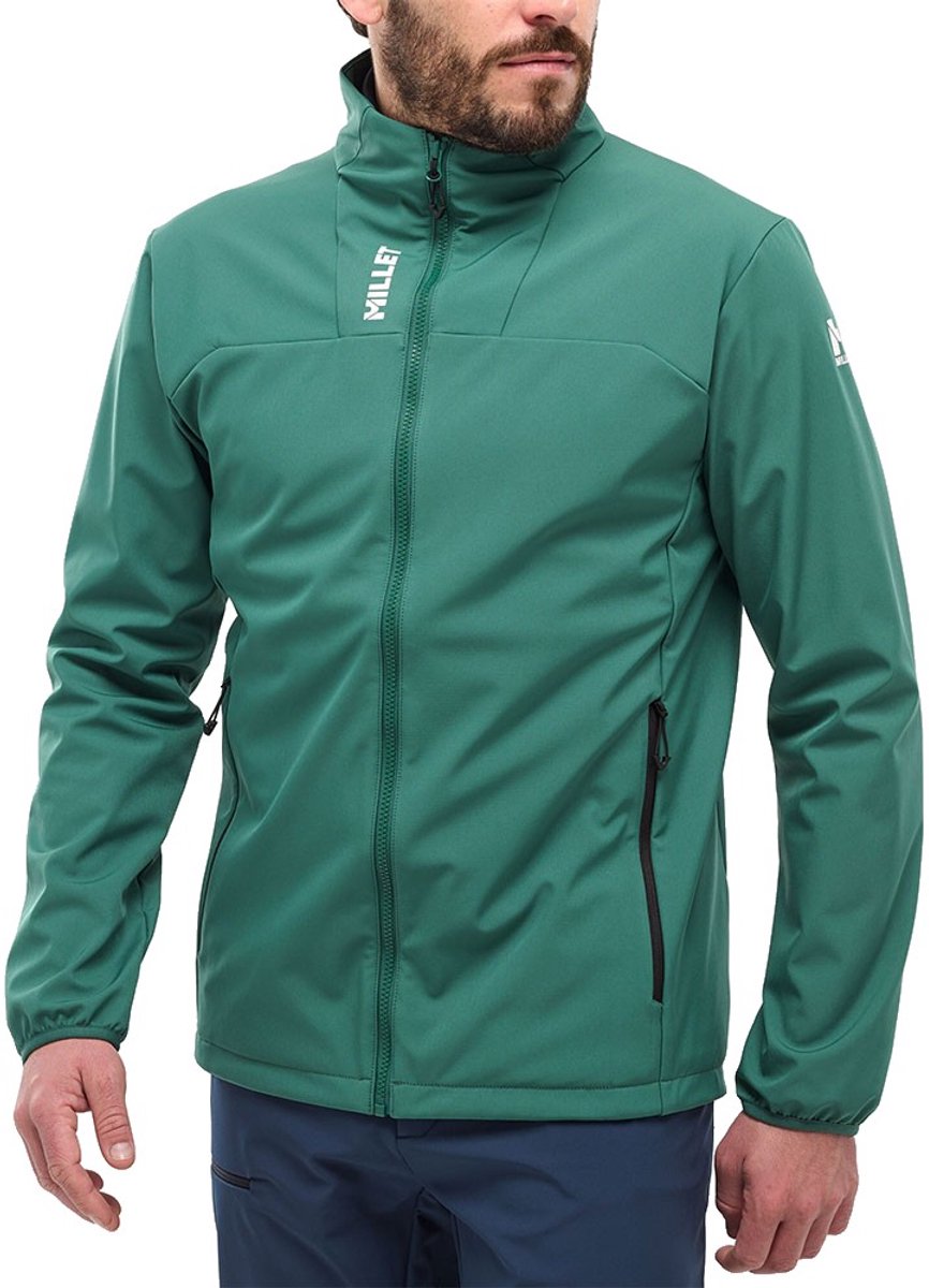 Millet Seneca Shield Softshelljack Groen M Man