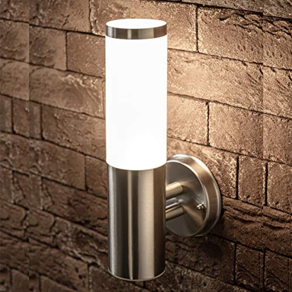 Roestvrijstalen Buiten Wandlamp voor Tuin en Patio - Modern Design en Duurzame Verlichting