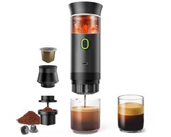 Draagbare Koffiezetapparaat voor Reizen - Mini Auto Espresso Maker