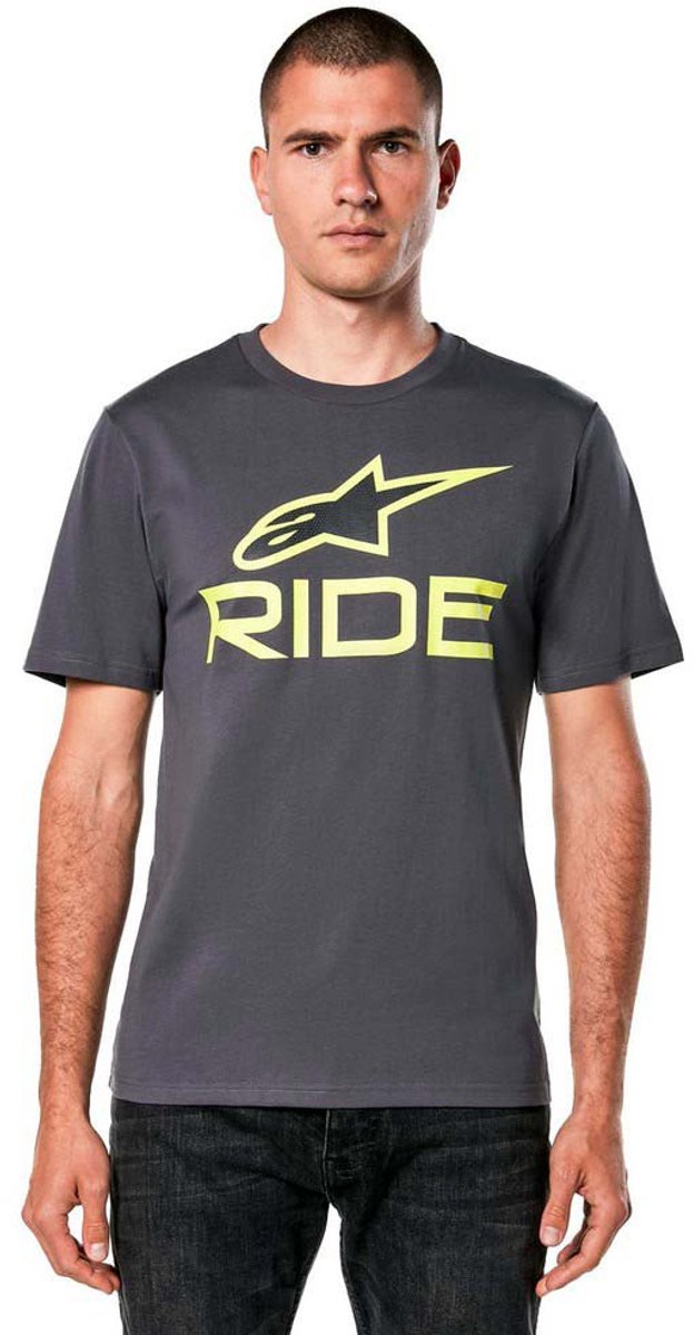 Alpinestars Ride 4.0 Csf T-shirt Met Korte Mouwen Man Zwart