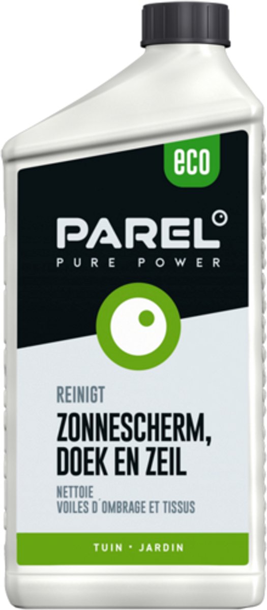 Parel Pure Power reinigt zonnescherm, doek en zeil 1 ltr