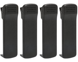4Pcs Heavy Duty Portable Replacement Radio Belt Clip, Belt Clip For Motorola For CP040 CP140 CP150 CP160 CP180 CP200 CP340 CP360 CP380 EP450 PR400 GP3188 GP3688 RADIUS,