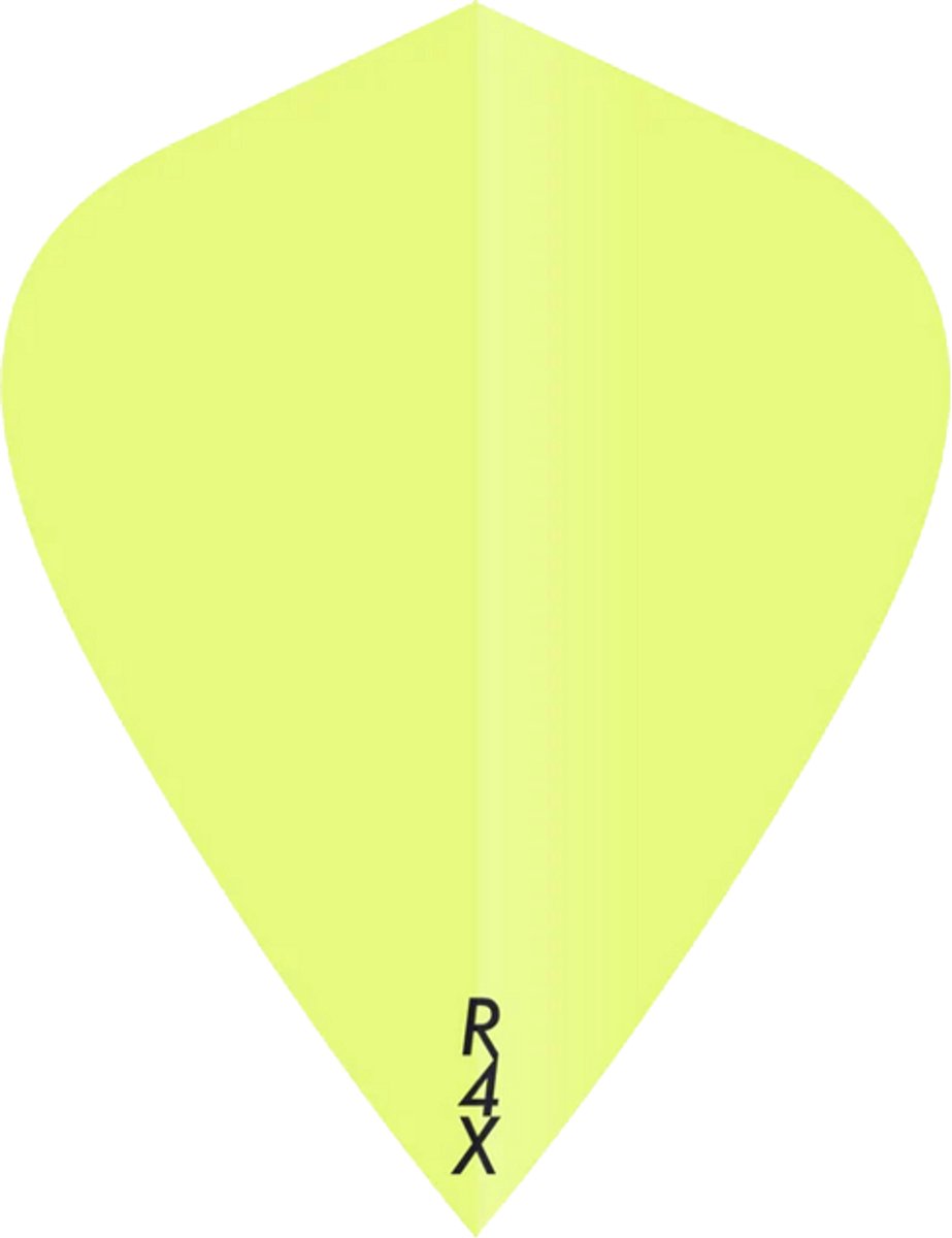 DLDarts - Kite Flights - 100 micron - 1 Set - Fluor Geel