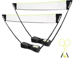 VirtuFit 2-in-1 portable badminton en tennis set