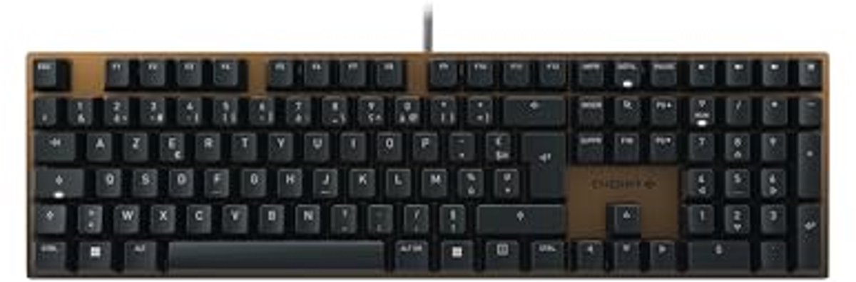 Mechanisch Toetsenbord voor Kantoor met Duitse Indeling, Elegante Ontwerp en Bedrade Verbinding