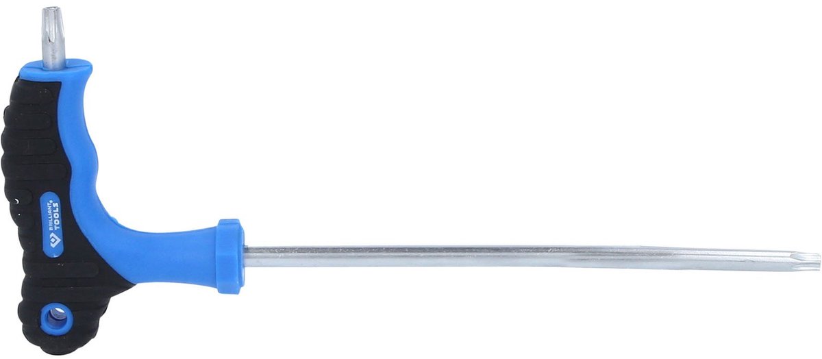 BRILLIANT TOOLS T-greep Torx® met frontale boring-haakse stiftsleutel T30 x 150 mm - BT041016