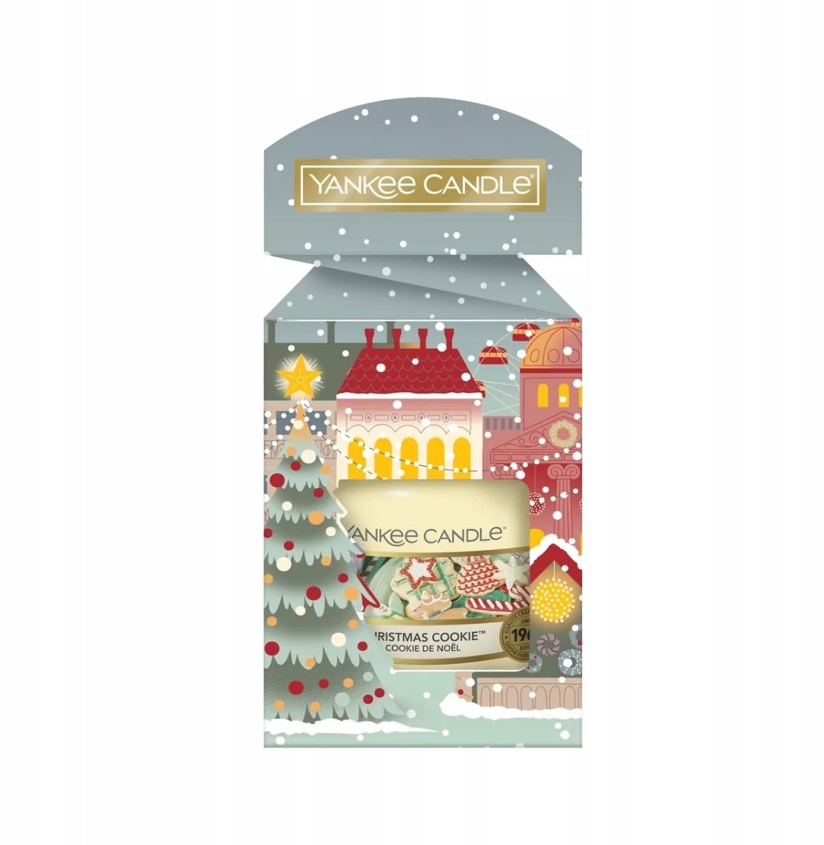Yankee Candle Passport To The Holidays Christmas Cookie Small Jar - Cadeau - 30 branduren Meerkleurig