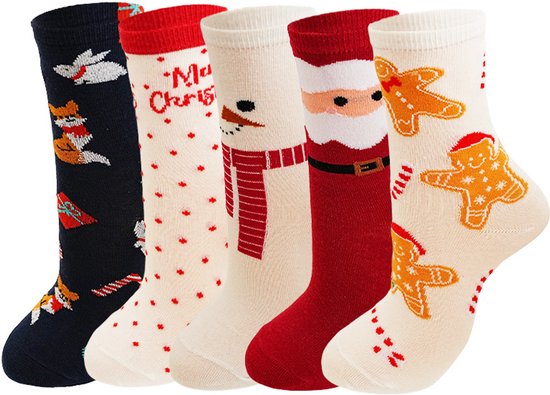 Chaussettes De Noël Colorées | Vecteur Gratuite