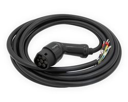 Myenergi Zappi V2 laadkabel type 2 met open einde - 6,5M