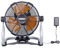Ventilator 20V Draagbaar met Accu en Kabel