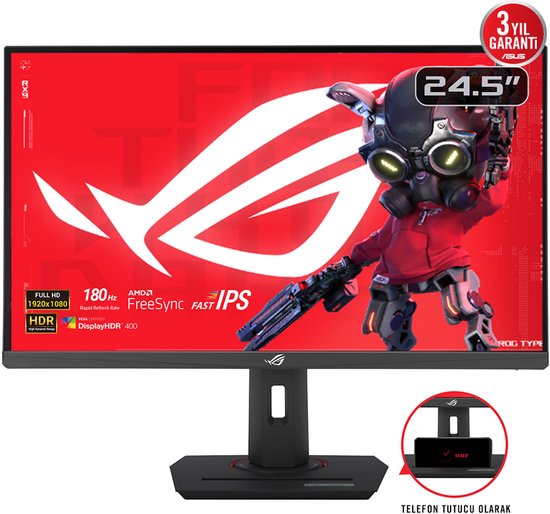ASUS ROG Strix XG259CS - FHD Fast IPS Gaming Monitor - 180Hz - 1ms - 25 Inch