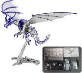 Bouwpakket Volwassenen – Blauwe Draak Modelbouw – 373 Onderdelen – Miniatuur