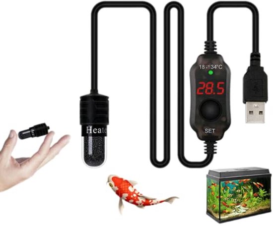 SuperFish smart heater 100 Watt | Voor Aquaria van 30-75 Liter