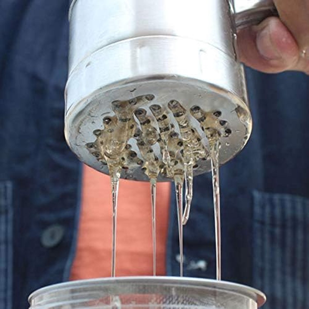 Mini Portable Honey Extractor - Rvs Handmatige Honingpers - Bijenteelt Gereedschap