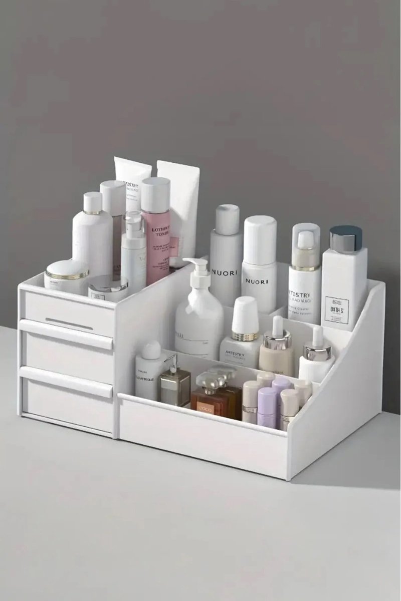 Asir - Make-up Organizer - Wit - 28 x 17 x 13 cm