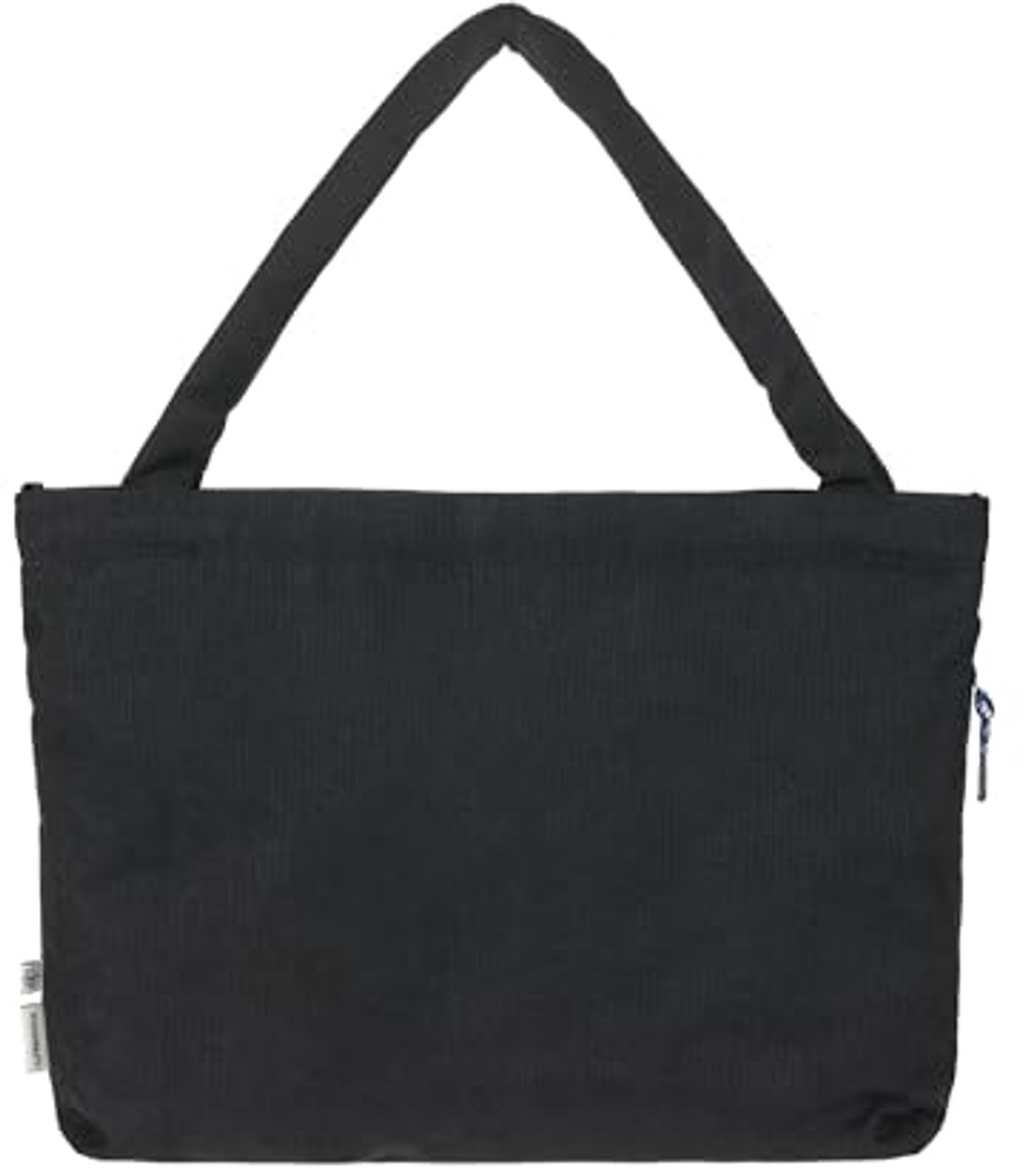 Baby Luiertas Shopper met Kinderwagenbevestiging - Mix Koord Zwart