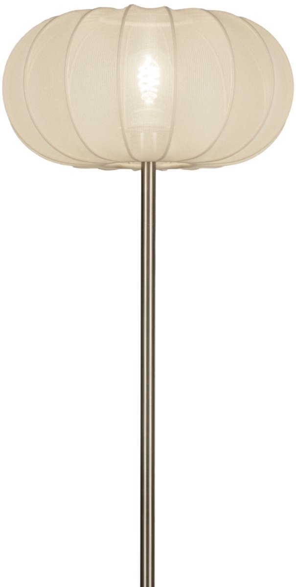 Lumidora Vloerlamp 31278 - TACK - E27 - Beige - Staalgrijs - Staal - ? 38 cm