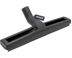 SQOON® Harde vloeren zuigmond 35 mm - 36 cm breed - Met rubber strip en wieltjes - Geschikt voor nat en droog zuigen - Universeel voor o.a. Kärcher en andere merken met 35 mm aansluiting