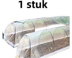 1 artikel - Tuininsectennet - 2,5x6m - Fijn insectennet - Voor tuinbescherming - Rijbedekking - Kasklamboe - Kasgroenten - Nylonnet