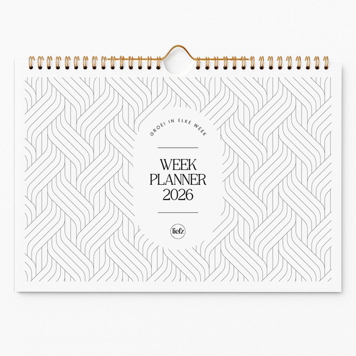 Weekplanner 2026 - Weekkalender - Werkplanner A4