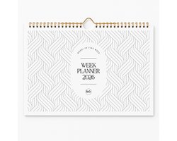 Weekplanner 2026 - Weekkalender - Werkplanner A4