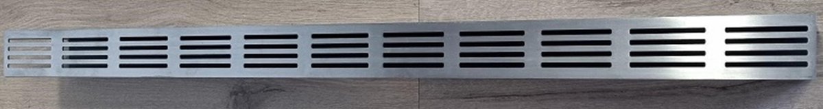 ACO Slimline lijngoot met RVS design rooster