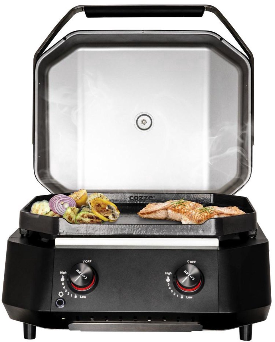 Millarco International A/S Cozze G-500 Gas Plancha BBQ met Deksel thumbnail 2