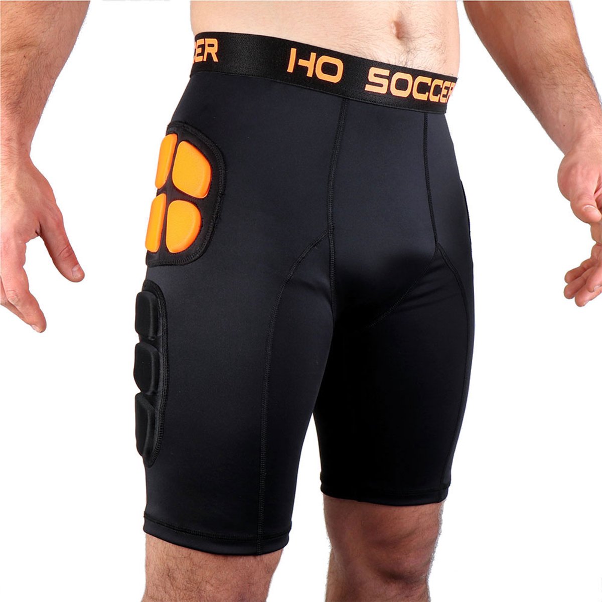 Ho Soccer Impact Shield Doelman Korte Broek Zwart M
