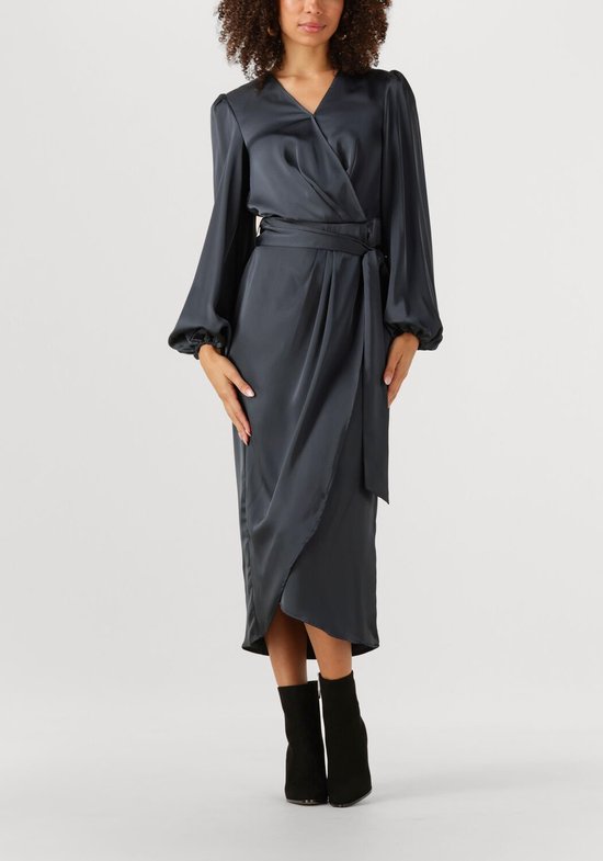 Notre-V Nv-gema Dames - Jurk - Antraciet - Maat M