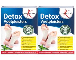Lucovitaal Detox Voetpleisters - 2 x 10 - 20 stuks