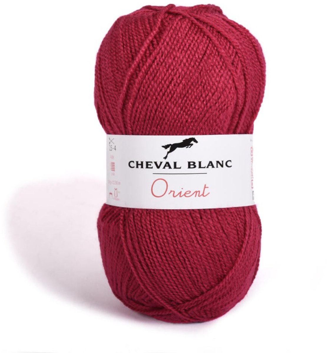 Orient Dun Acrylgaren - 5 bollen van 50 gram - Donker Fuchsia(002) - pendikte 2,5/3 mm.