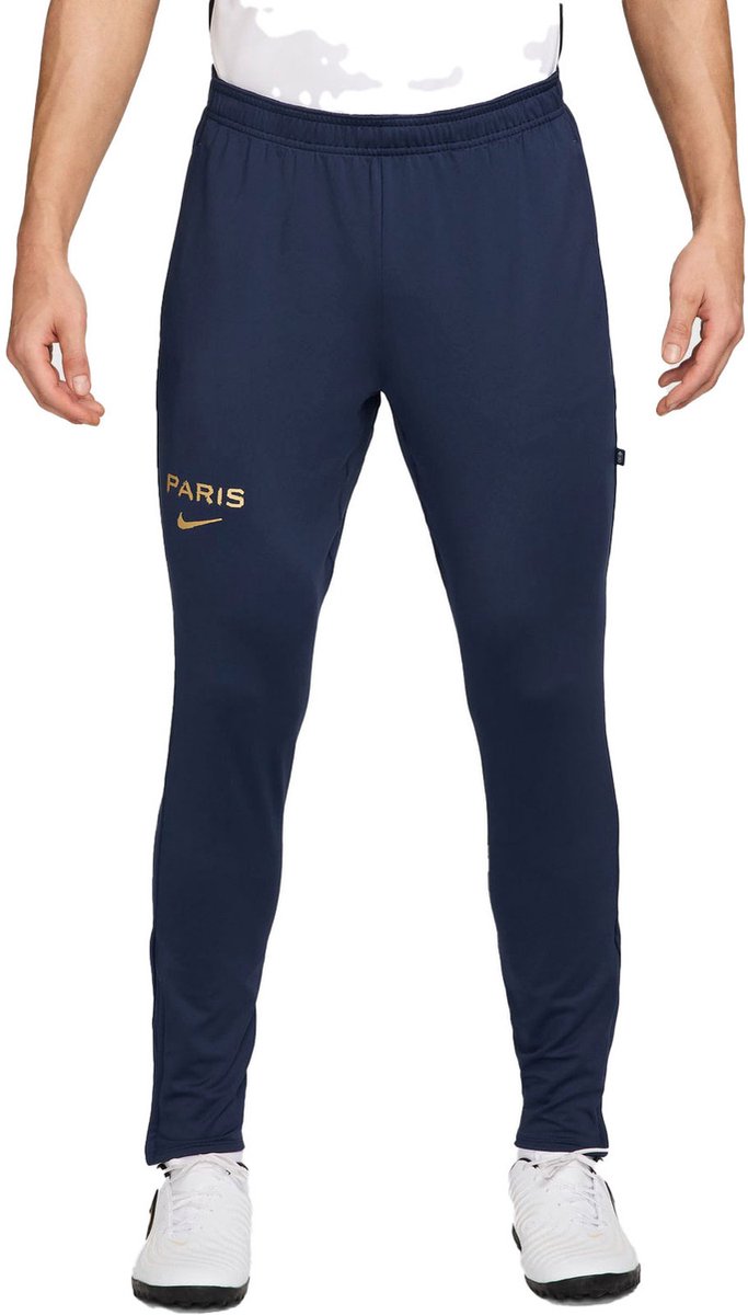 Nike Paris Saint-Germain Strike Trainingsbroek KPZ AW GX - MIDNIGHT NAVY/METALLIC GOLD - Maat S - Unisex