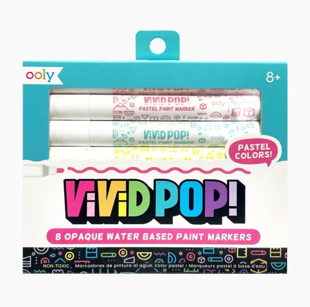 Vivid Pop! Paint Markers Pastel