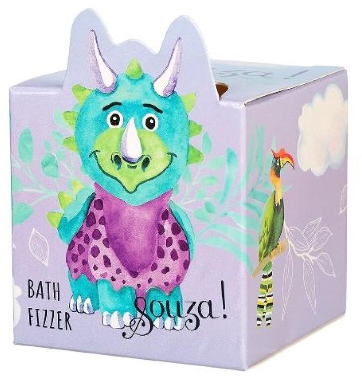 Souza for Kids badspeelgoed Bathfizzer draak 1 stuk.