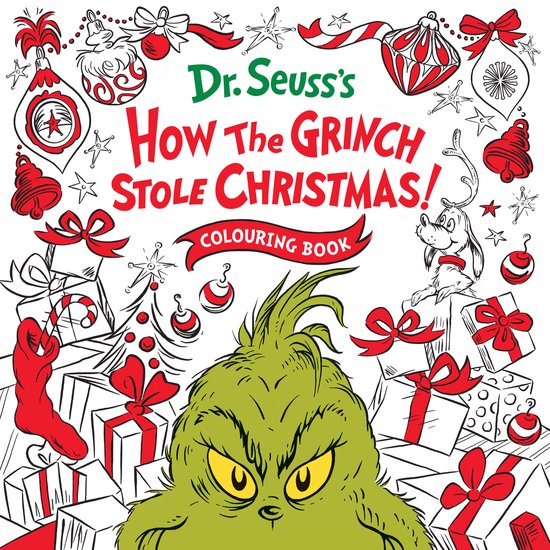 How the Grinch Stole Christmas! Colouring Book - cover